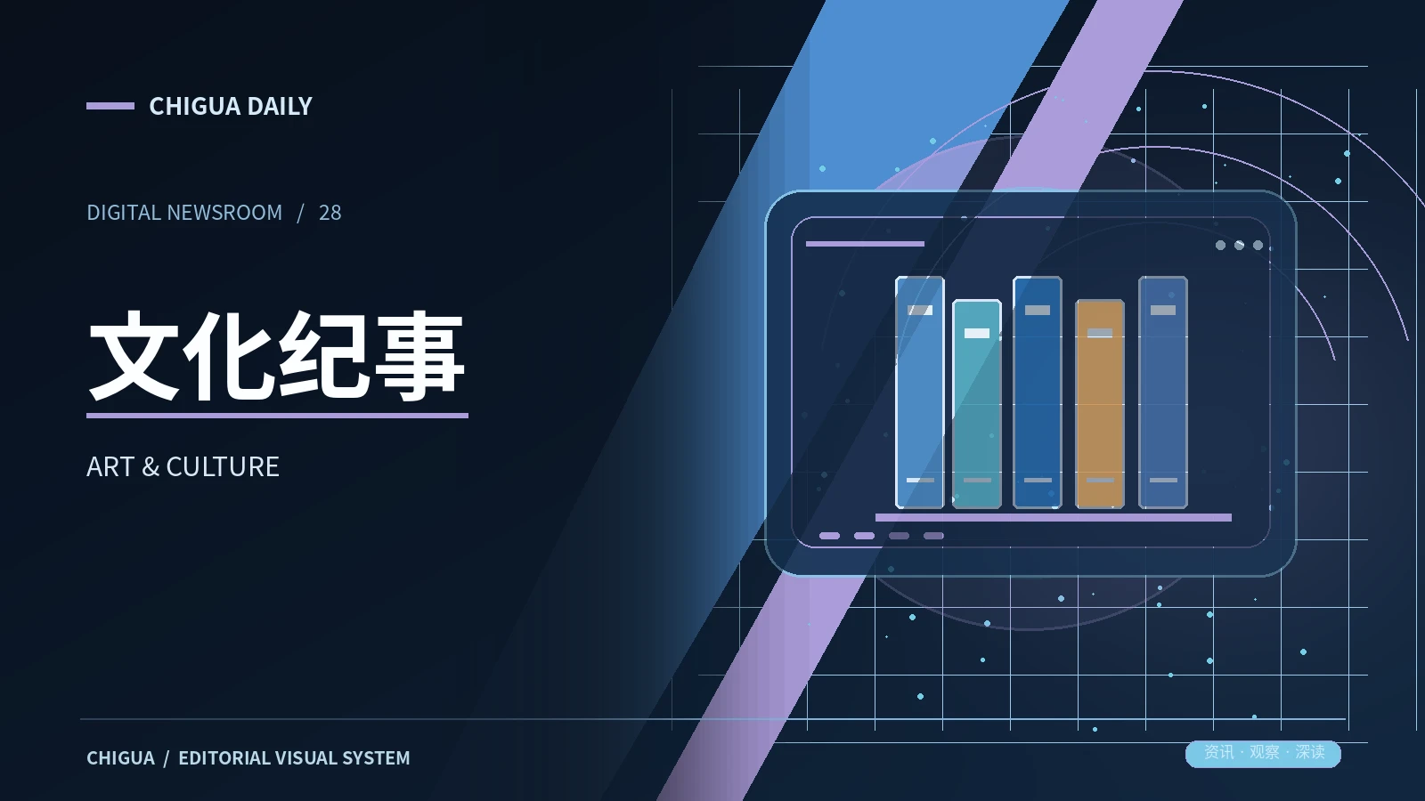 文化纪事主题视觉