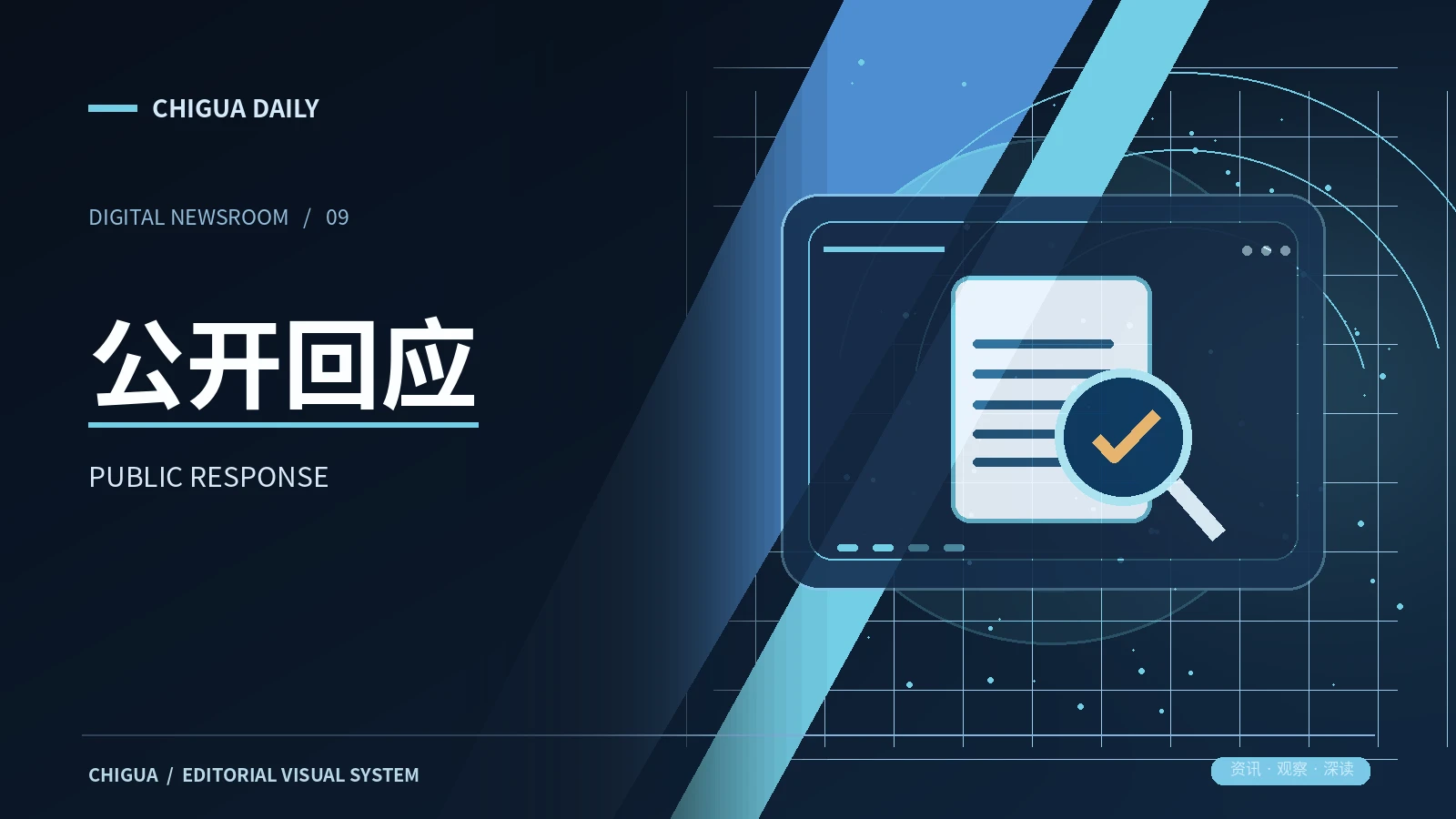 公开回应主题视觉