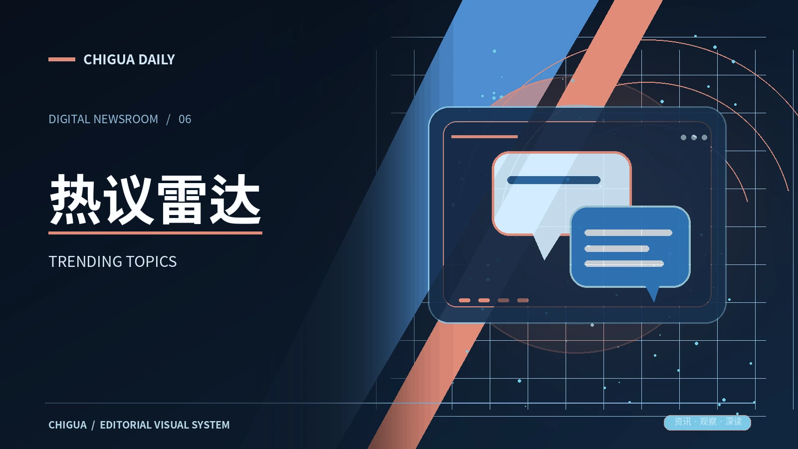热议雷达主题视觉